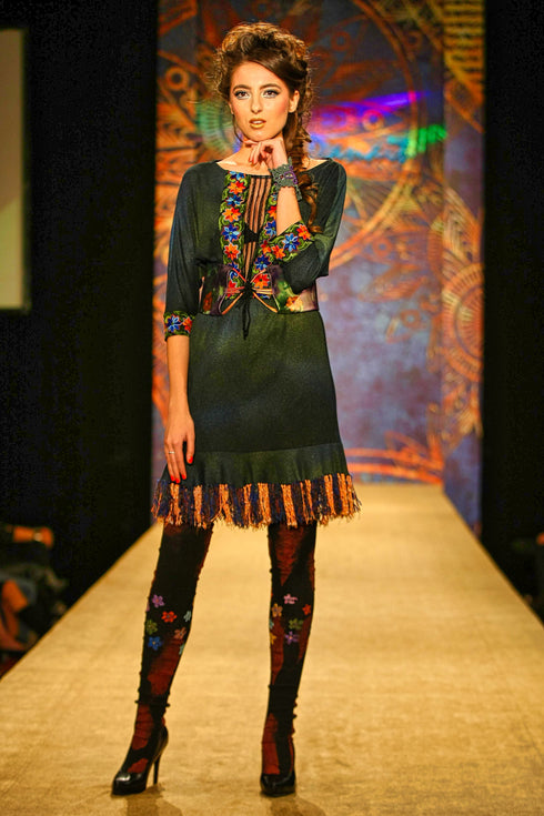 Rochie jerse pictata manual 2250